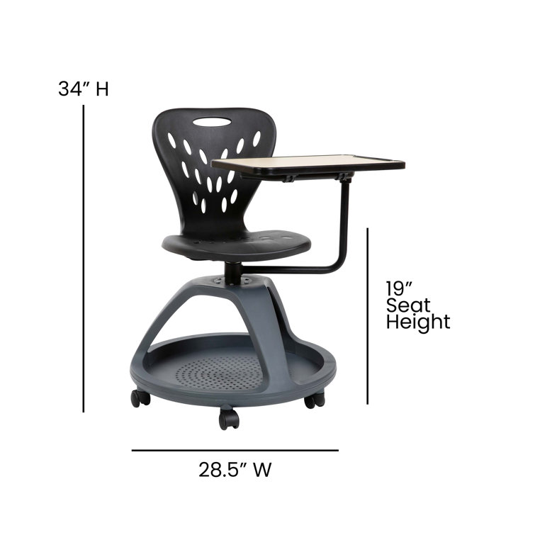 Desk chair 2025 with storage